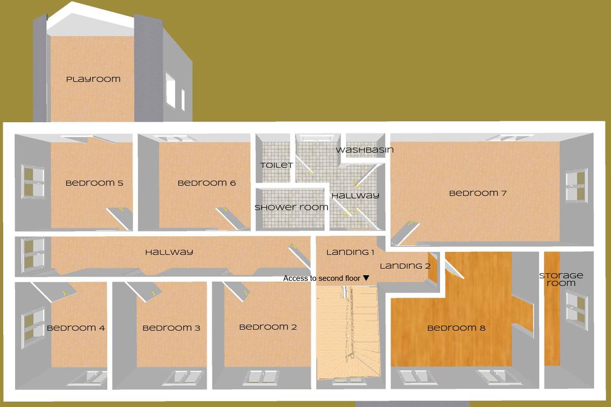First floor plan