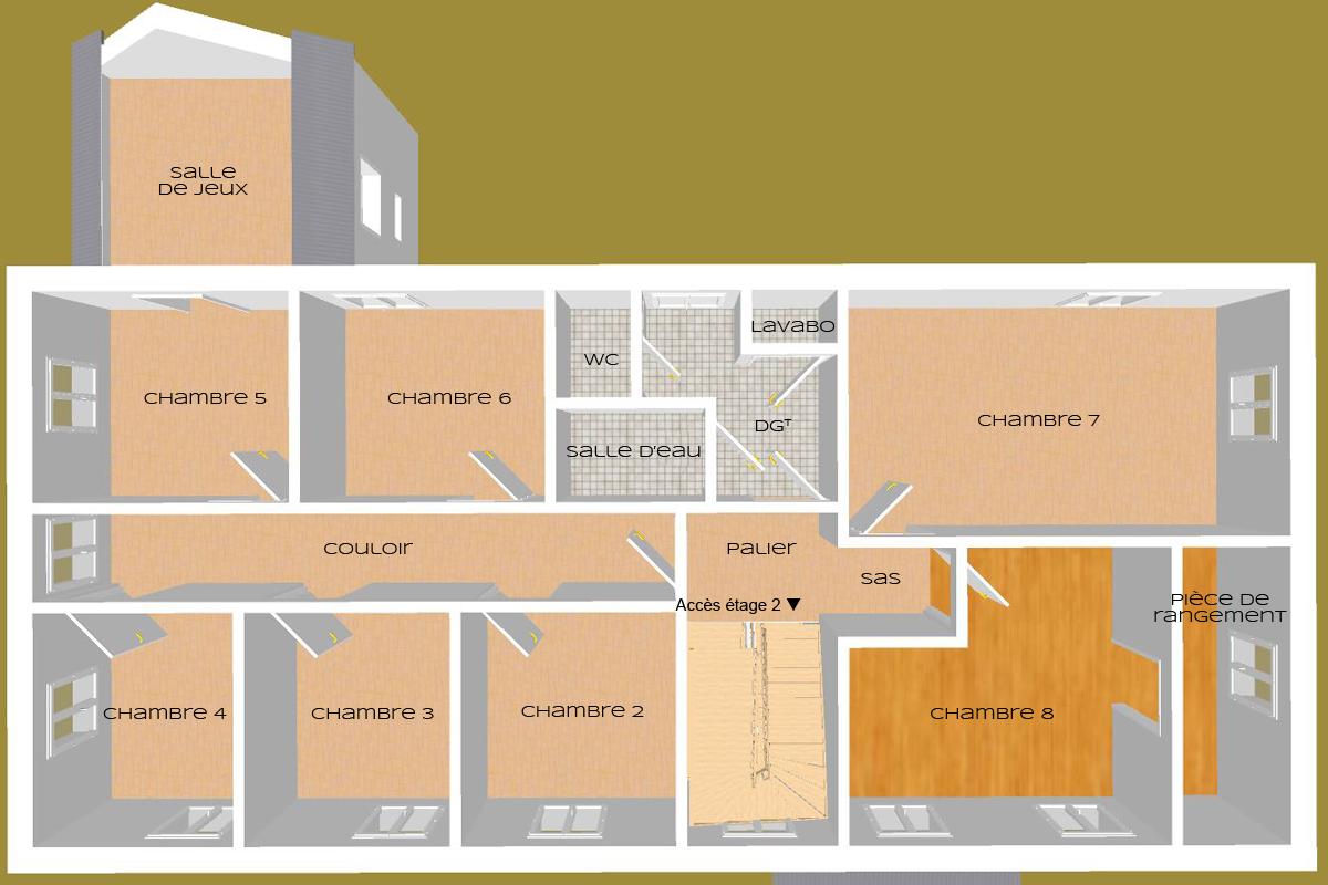 Plan Etage 1